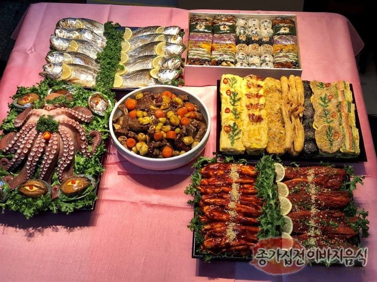 1월 17일 강북으로 보내드린 이바지음식입니다^^