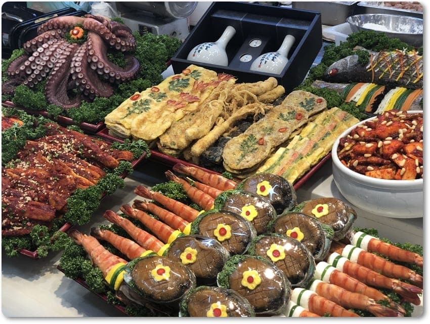 7월 14일 / 의왕 부곡동으로 보내드렸던 신부이바지음식