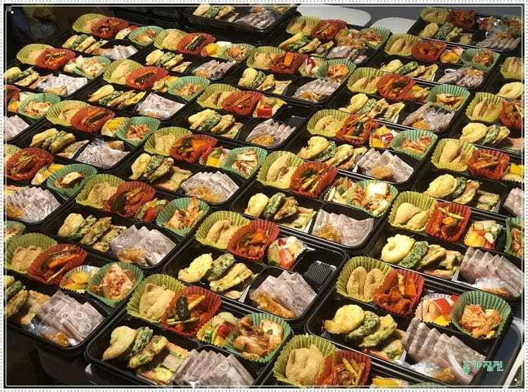 결혼식 하객음식 / 한끼식사, 안주로도 안성맞춤 구성!