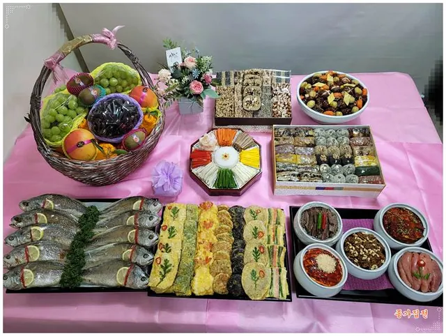 1월 2일 / 양주시 덕정동 신랑댁으로 전해드린 이바지음식